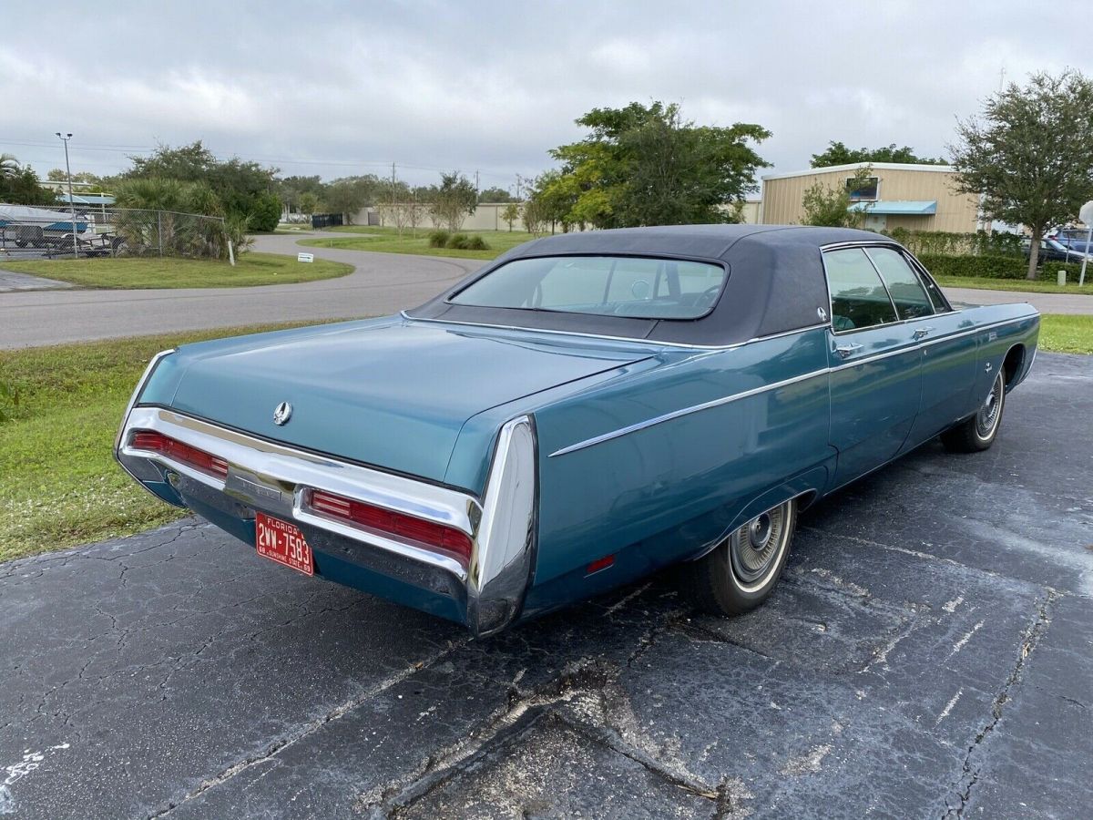 1969 chrysler imperial lebaron sedan blue rwd automatic 4-door hardtop