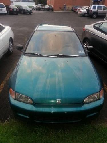 1995 honda civic (green in philadelphia, pa