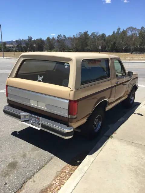 1988 ford bronco xlt sport utility 2-door 5.8l 118k miles