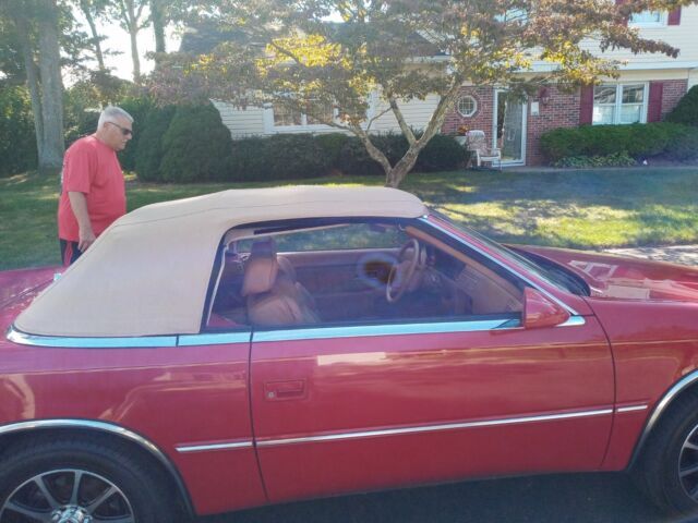 1991 chrysler's tc by maserati - removable hardtop/convertible