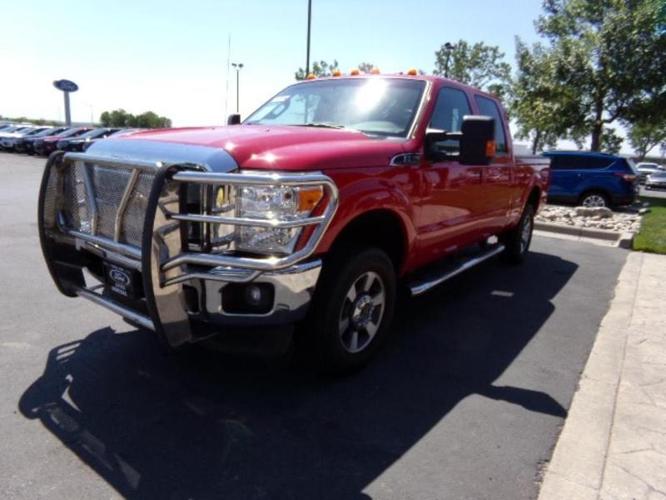 2015 ford f-250 super duty lariat 4x4 lariat 4dr crew cab 8 ft. lb pickup for sale in laurel, montana