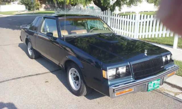 1987 buick regal turbo-t limited