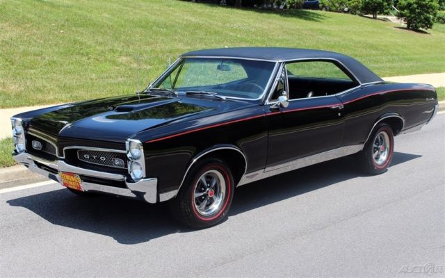 1967 matching numbers, documented, black on black coupe used automatic coupe