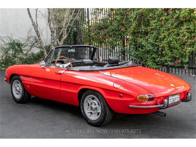1969 alfa romeo 1750 spider veloce in beverly hills, california