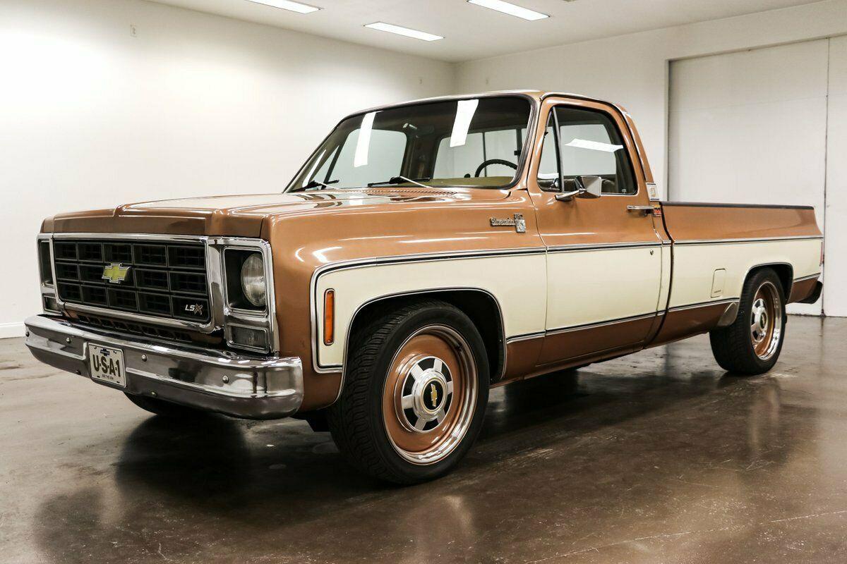 1979 chevrolet c20 4725 miles copper and tan truck