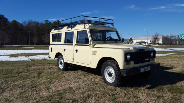 1987 land rover 109 (series-iii) santana turbodiesel / 5-speed