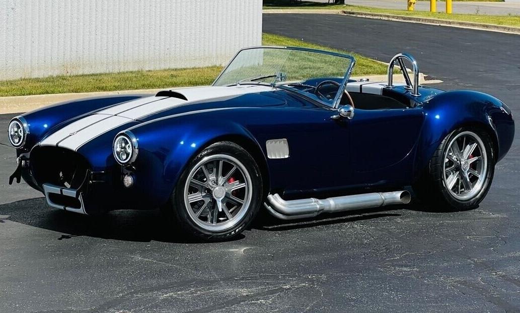 1965 shelby cobra 302ci c4 shelby blue 829 miles runs excellent