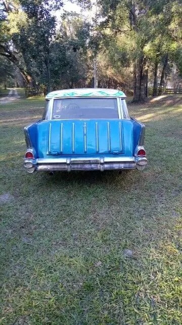 1957 chevrolet bel air nomad rat rod 350 auto a/c retro nostalgia cruiser '57