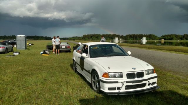 bmw e36 m3 fully caged track car with spare parts