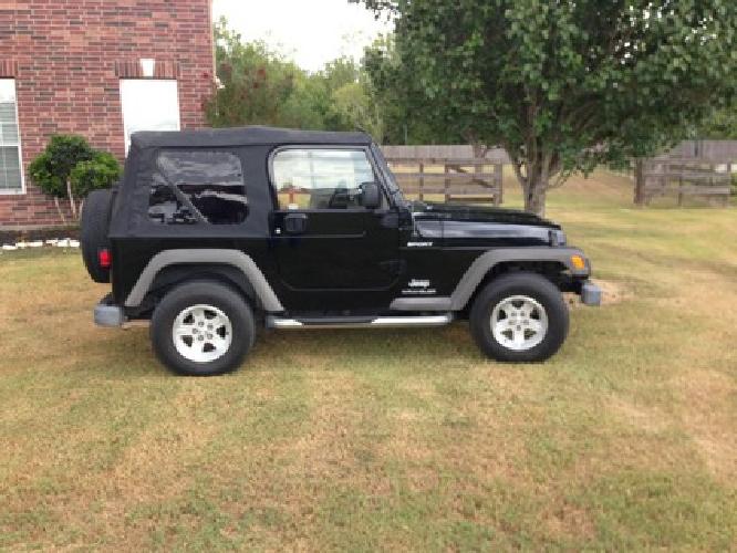 2005 jeep wrangler sport in richmond, tx