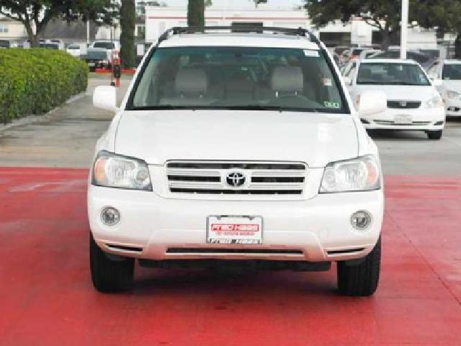 2006 toyota highlander v6 4wd w/3rd row in spring, tx
