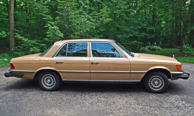 1978 mercedes 280se 4 door sedan v-6