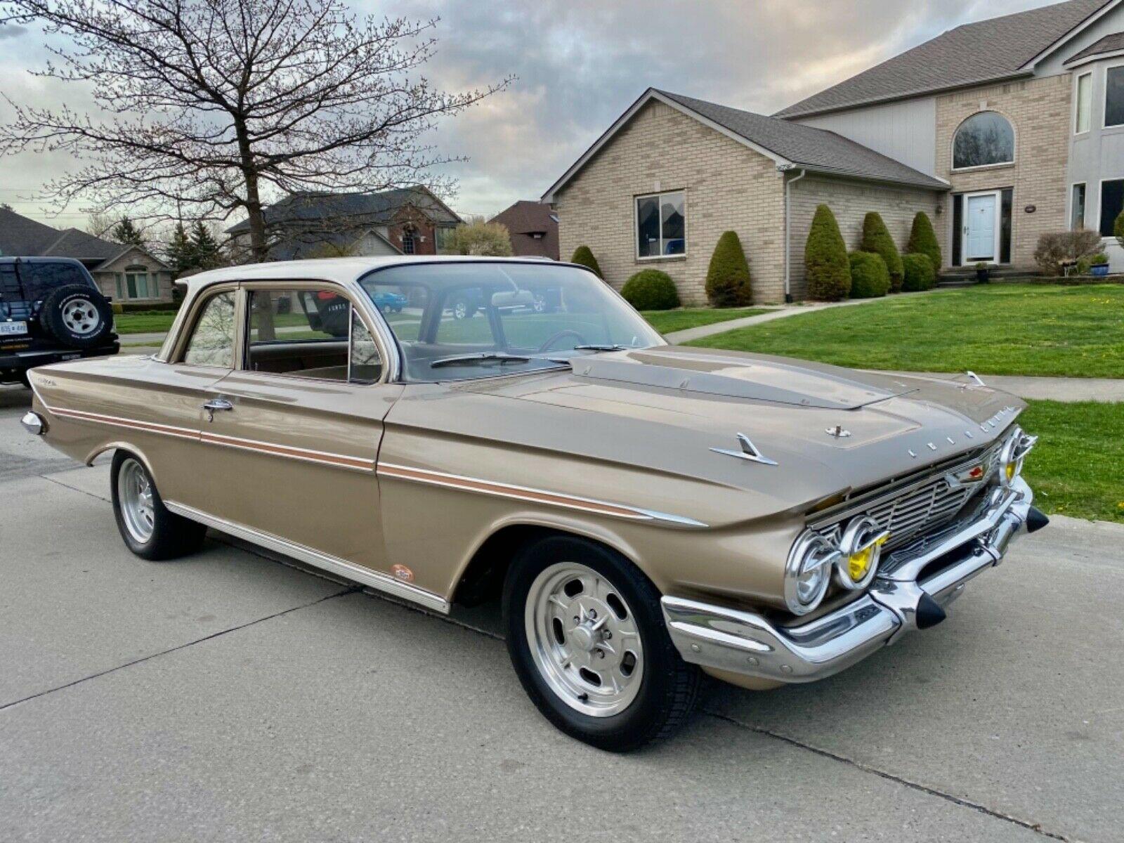 1961 chevrolet bel air/150/210 348 ci tri power 4 speed two door