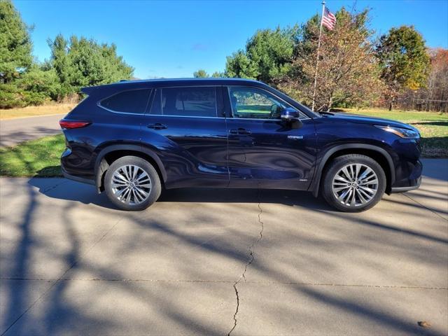2020 toyota highlander hybrid platinum