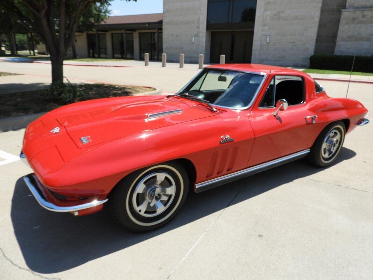 1966 chevrolet corvette sting ray coupe 427ci v8 manual