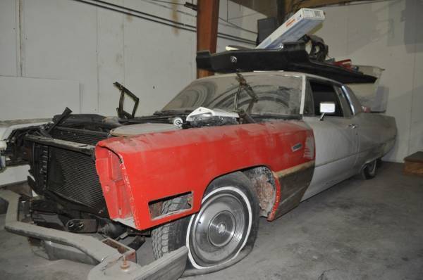 1968 cadillac coupe deville calais ***complete project car***