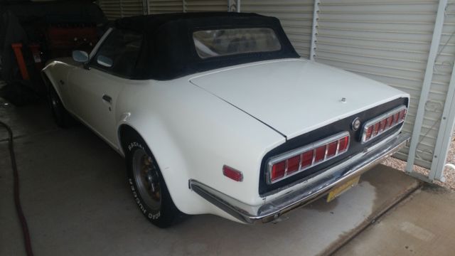 1971 datsun 240z custom convertible 5spd manual and bob sharp engine