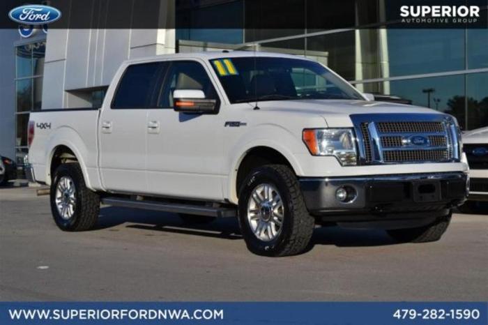 2011 ford f-150 lariat 4x4 lariat 4dr supercrew styleside 5.5 ft. sb for sale in siloam springs, arkansas