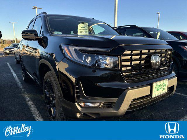 2024 honda passport awd black