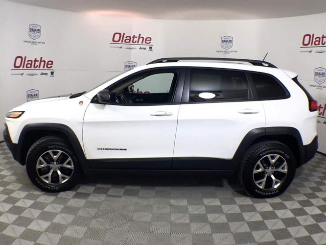certified 2015 jeep cherokee 4wd trailhawk olathe, ks 66062 for sale in olathe, kansas
