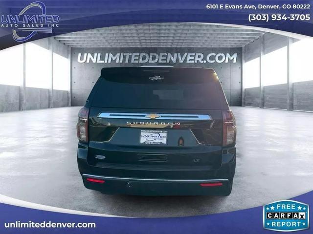2022 chevrolet suburban lt