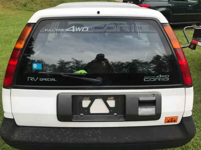 1988 toyota sprinter carib 4x4 jdm right hand drive corolla