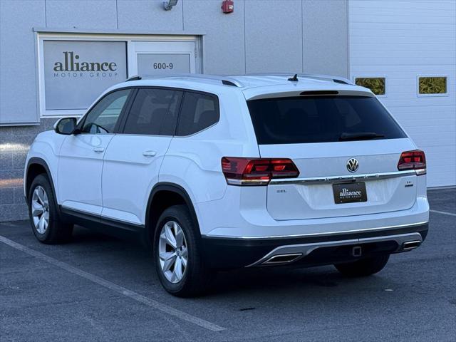 2018 volkswagen atlas 3.6l sel