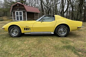 1969 chevrolet corvette stingray with a 454 and a four-speed