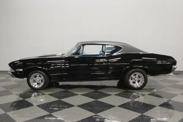 big block four 4 speed manual classic vintage black