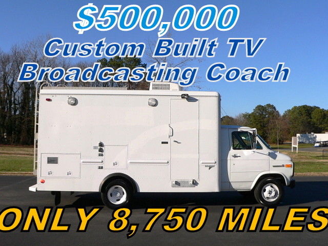 1991 - 1 owner! only 8,750 original miles! $500k broadcasting van! 2 generators!