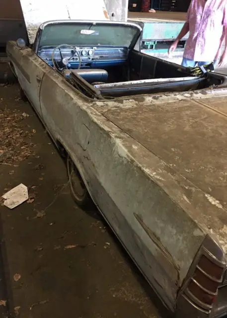 1963 pontiac bonneville brass tag executive convertible