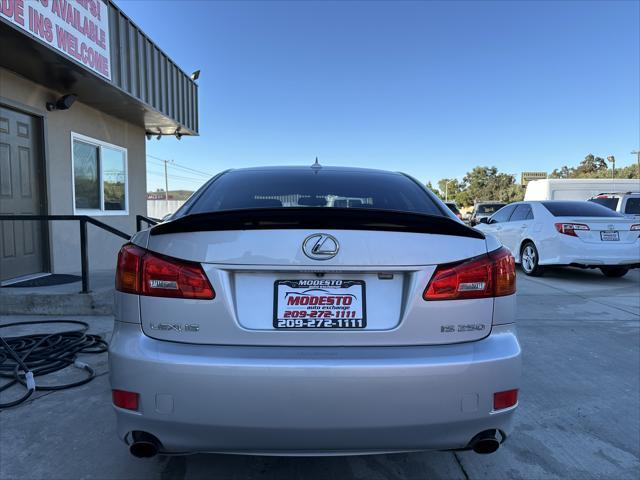 2008 lexus is 250 base