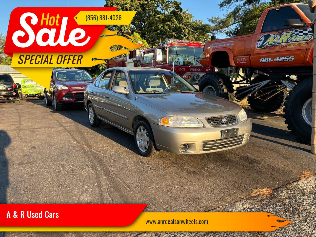 2001 nissan sentra gxe 4dr sedan