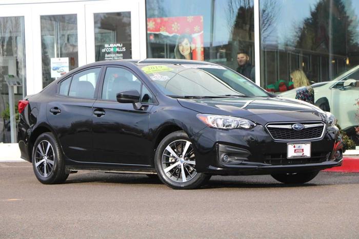 certified 2019 subaru impreza premium corvallis, or 97330 for sale in adair village, oregon