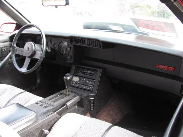 1989 chevrolet camaro iroc z convertible