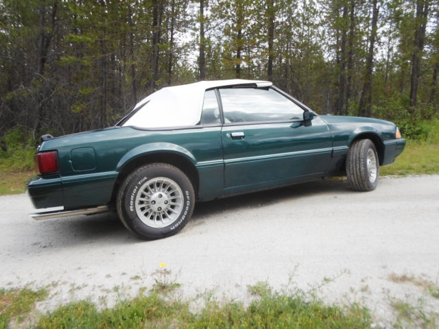 1990 mustang convertible---rare + beautiful-- 7-up edition !!!