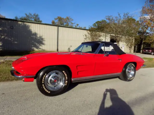 1964 chevy corvette stingray convertible. 44 k mi 2500 miles on new 383 stroker