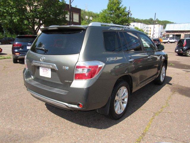 used 2010 toyota highlander 4wd limited hybrid duluth, mn 55806 for sale in duluth, minnesota