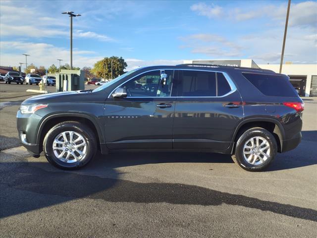 2021 chevrolet traverse lt leather