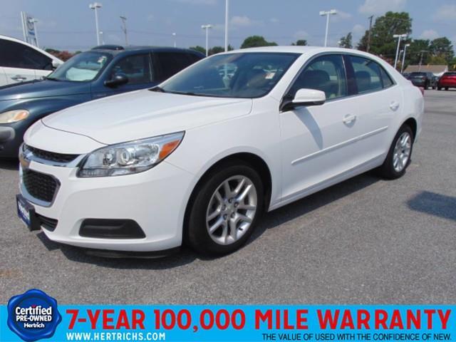 2015 chevrolet malibu lt lt 4dr sedan w/1lt for sale in dover, delaware