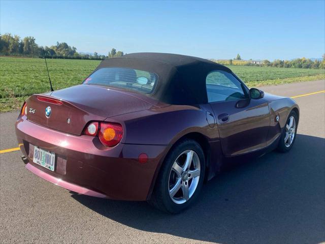 2004 bmw z4 2.5i roadster