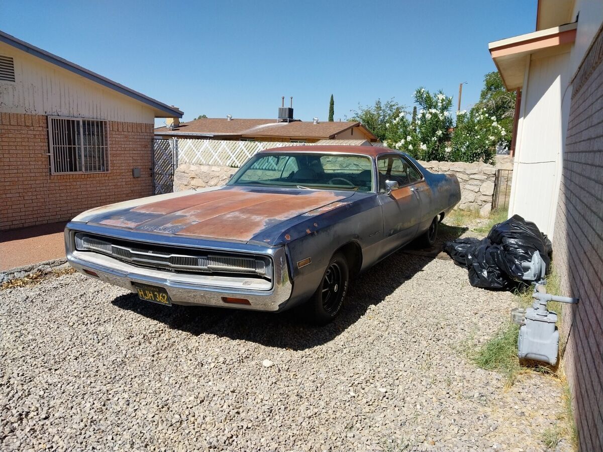 1971 chrysler 300 2 door hard top car