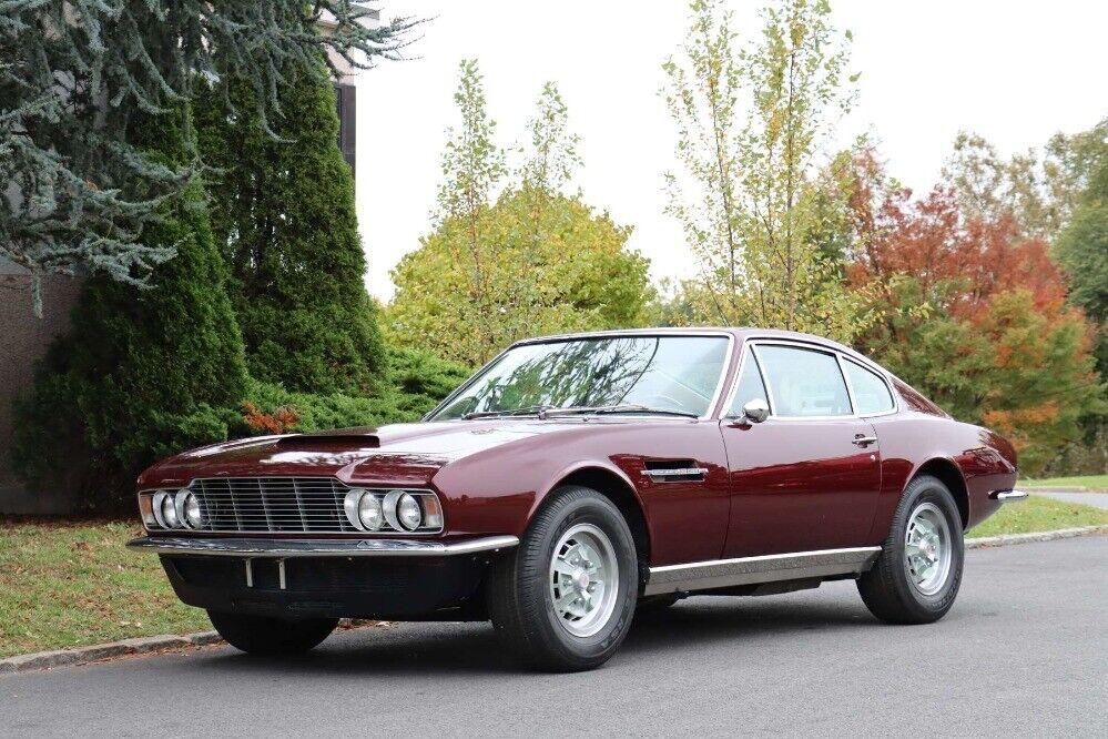 1971 aston martin dbs v8 left hand drive burgundy with beige leather
