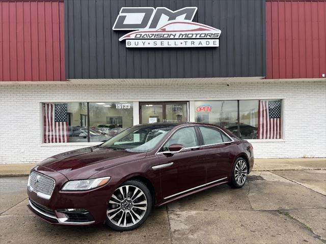 2017 lincoln continental reserve