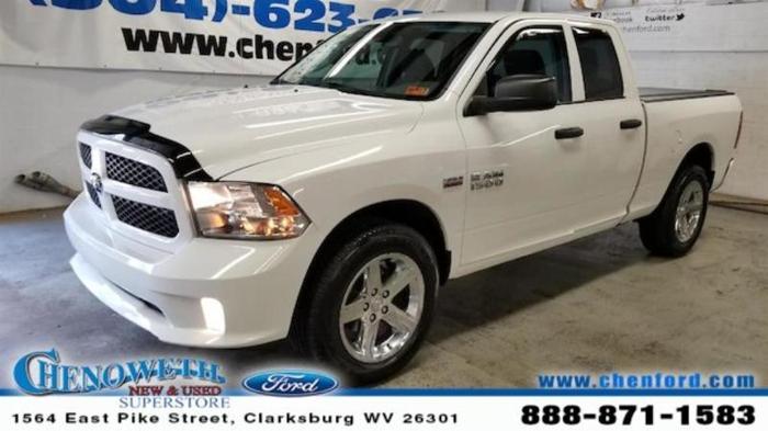 2014 ram ram pickup 1500 express 4x4 express 4dr quad cab 6.3 ft. sb pickup for sale in clarksburg, west virginia