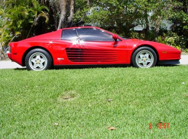 1991 testarossa - afascinante!!! 17300 certified miles!!!