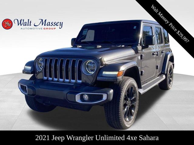 2021 jeep wrangler unlimited 4xe sahara