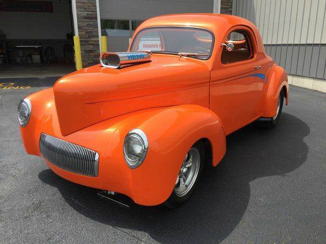 1941 willys coupe *blown 392 hemi - turbo 400 - tangelo pearl - a/c - 700 miles*