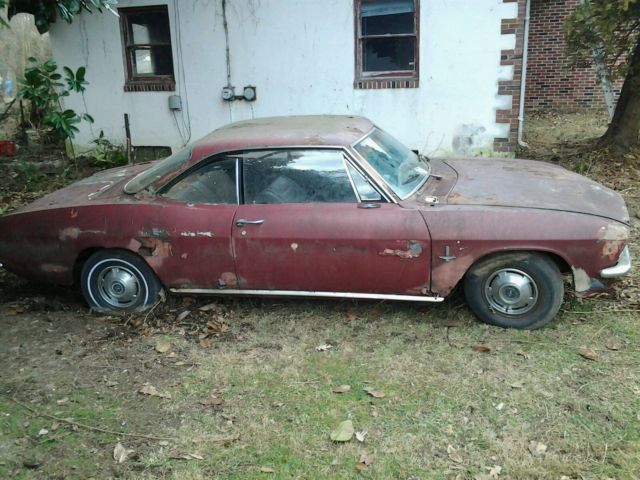 1965 chervrolet corvair monza parts car