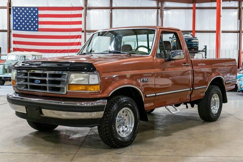 1994 ford f150 xlt 87717 miles coral pickup truck 5.0l v8 5-speed manual